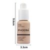 2Pack PHOERA Foundation,Full Coverage Foundation, Concealer Foundation Full Coverage Flawless New 30ml PHOERA 24HR Matte Oil Control Concealer (103 Warm peach)