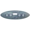 Hot Tub Classic Parts Spa Replacement Topside Sticker 4-Button Compatible with Most Marquis Spas MRQ650-0648