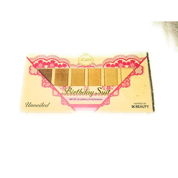 JOAH Birthday Suit Eyeshadow Palette