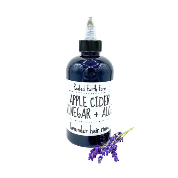 Lavender ACV Hair Rinse - Herbal Infused Apple Cider Vinegar - Aloe Vera and Essential Oils