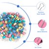 120 Pack Mini Binder Clips, Color Binder Clips, Small Paper Clips 15mm 5/8 Inch. Micro Size Office Clips for Home School Office and Business.