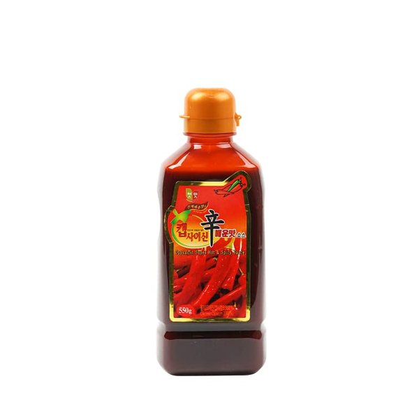 Cheon Mat Korean Capsaicin Super Hot & Spicy Sauce_19.4oz(550g)_Original Korean Hot Sauce