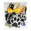 TSJ Dog Birthday Banner, 13PCS Dog Face Party Banner, Dog Theme Party Bunting Decoration Puppy Party Supplies for Birthday Party Baby Shower