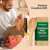 StyleShark Bamboo Hair Brush, Bamboo Brush for Hair Growth, Paddle Brush for Scalp Massager Hair Growth, Hair Brush for Men, Women, and Kids, Bamboo Brush for Curly, Thin, Long, Short, Wet, Dry Hair