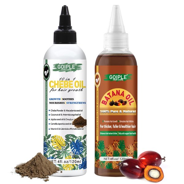 Batana Oil for Hair Growth Batana Hair Oil for Healthy Hair, Organic Hair Growth Batana Oil for Damaged Hair Repair, Natural Chebe Hair Oil for Hair Growth Nourishing Chebe Oil Moisturizer for Scalp