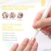 SAVILAND Natural Cuticle Oil Pen: 6PCS Revitalizing Cuticle Oil for Nails with Vitamin E Repaired Cuticles Overnight Cuticle Softener Nail Strengthener Protector for Damaged Skin Thin Nail Care