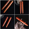 EXCEART 4Pcs Manual Acupressure Pen Wooden Thai Massage Stick Rod Deep Tissue Massage Tool Trigger Point Relief Pain Therapy Tools Full Body Relaxing Gifts