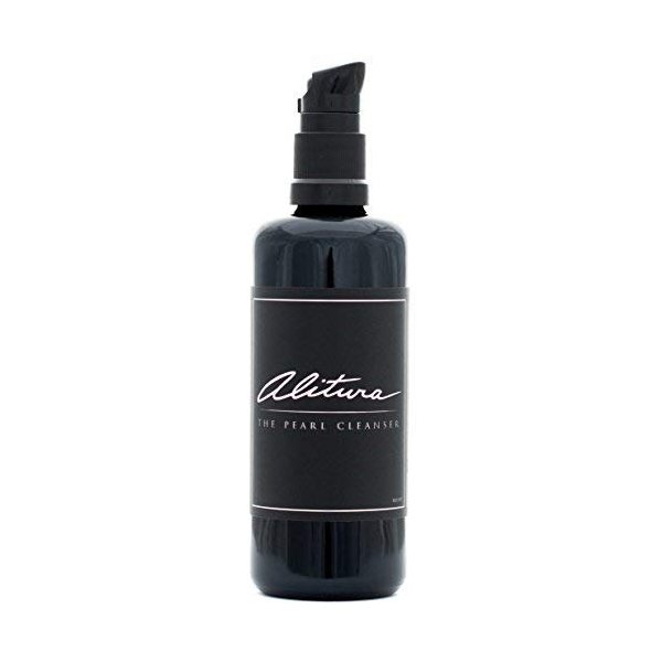 Alitura Organic Anti-Aging Pearl Facial Cleanser For Men and Women with Marine Collagen - Finally Have Clear Acne-Free Skin With The Best All Natural Face Wash - 3.4 oz (100 ml)