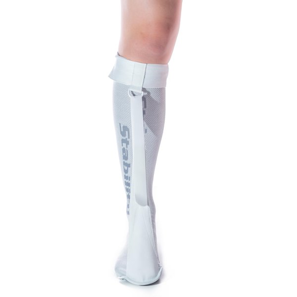 StrictlyStability White Strap Sock for Plantar Fasciitis, Achilles Tendonitis, Tight Calves (1 Regular Size)