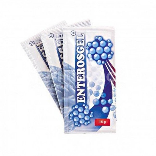 Enterosgel Detoxification Remove Hangover Gel for Cleansing The Gut 3 sachets x 22,5 g
