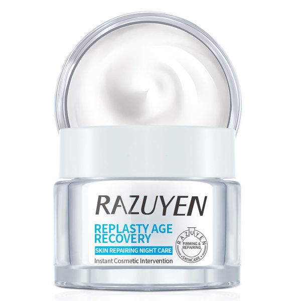 RAZUYEN Anti-Wrinkle Facial Night Cream with 30% Pro-Xylane, Anti-Aging Night Moisturizer for Face Hydrating,Firming and Restoring, Nighttime Skin Care, 1.01 Oz