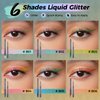 Liquid Eyeliner,Waterproof Eyeliner,6 Colors Chameleon Glitter Eyeliner Liquid Liner Set,Metallic Shades Multichrome Eyeliner Pen,24H Long-Lasting Anti-Smudge Eye Makeup Gifts for Girl
