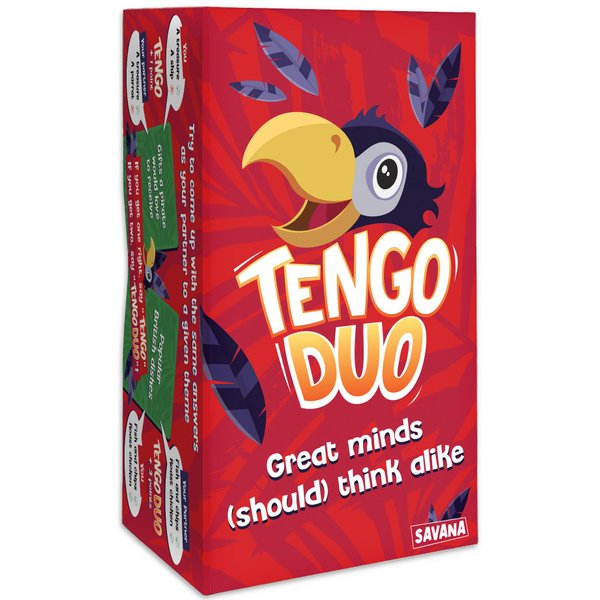 SAVANA Tengo Duo - Great Minds Only Matching Party Game | 3+ Players | Family Game for Kids and Adults