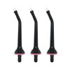 Replacement Tips fit for Nicwell Water Flosser, Jet Nozzel Black 3 PCS