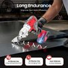 INPAITOO 21V Heavy Duty Electric Metal Shear, 600W,1300r/min Speed Swivel Head Electric Metal Cutter Shear, Heavy Duty Metal Power Cutting Tool, Cordless Tin Snips Cutter Scissor for Stainless Steel