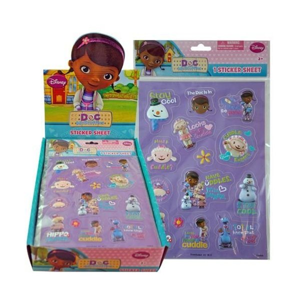 Doc McStuffins Raised Sticker Sheet : sheet