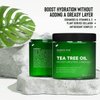 MAJESTIC PURE Tea Tree Oil Moisturizing Cream - Body, Foot & Face Moisturizer - With Ceramides, Vitamins A E & Vegan Collagen - For Dry Skin, Oily Skin, & Appearance Of Wrinkles - 16 oz