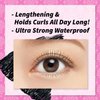 Heroine Make by KissMe 3 Pack Long & Curl Up Waterproof Mascara, Japanese Lengthening & Volume Fiber Tubing Eye Makeup, Black