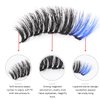 Pop-of-Color Magnetic Eyelashes, 5 Dazzling Pairs, Volume Lashes, Easy Apply, Lash Kit, 100 Wears Reuseable by QXD Beauty
