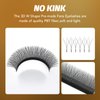 Eyelash Extension D Curl 0.07 8-14mm Mixed Tray Easy Fan Volume Lashes Hybrid Lashes Volume Lash Extensions Self Fanning Eyelash Extensions