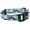 DutchDog Amsterdam Eco friendly Van Gogh dog collar, Almond Blossom, L (20-25 in)