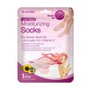 Epielle Moisturizing Foot Masks (Socks 6pk) for foot heel to toe and callus | Foot Cream & Lotion - Sunflower Seed Oil + Avocado Oil + Vitamin E,Mothers Day GIfts