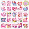 Konsait 144PCS Axolotl Temporary Tattoos, Individually wrapped Axolotl Tattoos, Pinky Axolotl Party Favors Birthday Decorations, Axolotl Gifts for Kids Bag Stuffers Fillers, 48 Designs