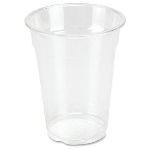 Genuine Joe GJO58232 Clear Plastic Cups 10 oz (Pack of 25)