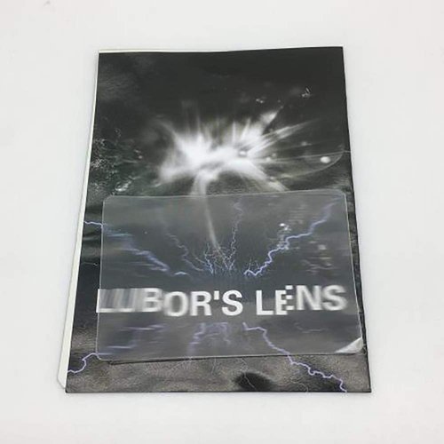 Enjoyer Lubor's Lens Card Magic Tricks Close up Magic Props Stage Illusions Magic Cards Gimmicks Magicians Accessories,10Pcs/Lot