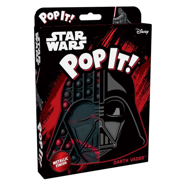 Pop It! Buffalo Games Star Wars Darth Vader Metallic, Small