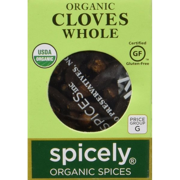 SPICELY Organic Whole Cloves, 0.15 OZ