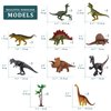 TEMI Dinosaur Toys for Kids 3-5, Realistic Jurassic Dinosaurs Figures with Play Mat & Trees to Create a Dino World Includes T-rex, Triceratops, Velociraptor, Gift for Toddler Boys and Girls 3 4 5 6 7