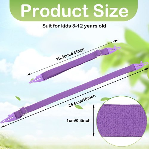 Oudain 6 Pack Adjustable Kid Eyeglass Strap Eyeglass Band Sports Glasses Strap (Multi Color)