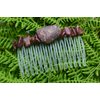 Brecciated Jasper Stone Hair Comb