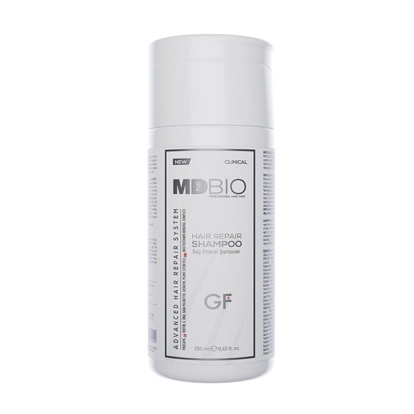 MD PLUS BIO Hair Regrowth Shampoo, Clinically Tested Repair Shampoo, Anti-Thinning Shampoo, Hair Loss Shampoo, Hair Thinning Therapy For Men & Women, Sulfate Free Paraben Free - 5.07 Fl Oz (150 ml)