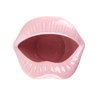 CAIRIAC Ceramic Red Lips Lipstick Ring Holder, Lip ceramic holder, Suitable for Storing Cosmetics, Hair Clips, Jewelry as Gifts for Women, Birthdays, and Valentine's Day (Pink)
