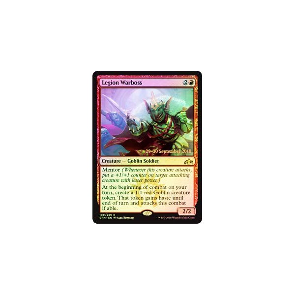 Magic: The Gathering - Legion Warboss - Foil - Prerelease Promo
