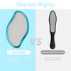 VANWIN Foot File, Nano Crystal Glass Callus Remover Callus Shaver Hard Skin Remover for Wet and Dry, Professional Foot Rasp Pedicure Tools Foot Care for Dead Hard Cracked Thick Dry Skin
