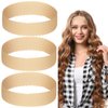 SHEHARUHI 3 PCS Adjustable Silicone Wig Headband No Slip Wig Bands Silicone Wig Grip Band Elastic Bands for Wig Wig Accessories for Women for Men Women Sports Yoga