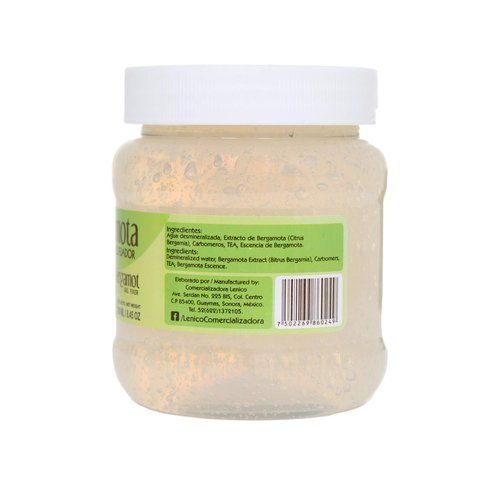 Bergamota Gel Fijador, Bergamot Gel Fixer, Stayling Hair Gel, 250 ml / 8.45 oz. Natural Gel, Lenico.