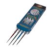 Schipper Paint Brushes, Set of 4 - Artists Paintbrush Set, Flagged Bristle, Acrylic, Gold