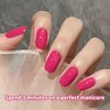 VCND Hot Pink Quick-Dry Nail Polish,(0.35fl.oz-10.5ml) Long Lasting Nail Polish No Uv Light, Perfect for Beginners And DIY at Home，A Gift For Ladies