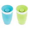 Munchkin® Miracle® 360 Toddler Sippy Cup, Spill Proof, 10 Ounce, 2 Pack, Green/Blue