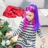 MSDADA Hair Chalk for Girls Kids-New Hair Chalk Comb Temporary Bright Washable Hair Color Dye-4 5 6 7 8 9 10 Year Old Girl Gifts Toys for Christmas,Halloween Cosplay Birthday-5 Pcs Pink+5 Pcs Purple