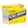 HealthA2Z® Stay Awake | 200 mg Caffeine | Alertness Aid with Caffeine | 3 Packs of 16 Tabelts (48 Tablets Total) | Maxium Strength