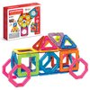 Magformers Challenger 30-Piece Set | Magnetic Tiles Building Blocks, Educational Kit, STEM Toy Set | Magnetic Building Tiles for Kids to Develop Problem-Solving Abilities and Shape Recognition
