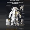 GoolRC Space Astronaut Building Block Set, 1078 Pcs Half Mechanical Astronaut Building Kit with Display Stand, Educational STEM Toys Spaceman Building Kits Gifts for Teen Boys Girls Kids