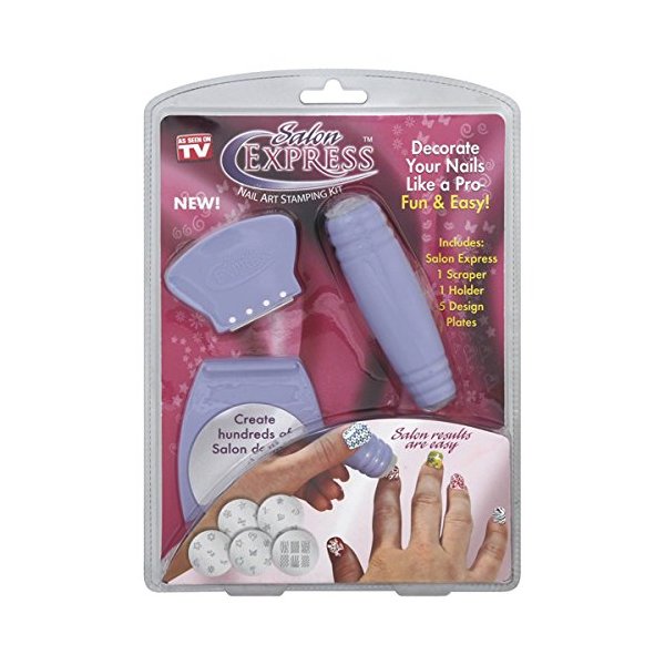 Salon Express Nail Art Stamping Kit As Seen on Tv Body Care / Beauty Care / Bodycare / BeautyCare