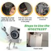 【2024 Updated】W10276397 Washer Drain Pump by Techecook - Fit for Kenmore Whirlpool Maytag Amana Washing Machine - Replaces 1874334 LP397 AP6018417 PS11751719 EAP11751719 WPW10276397VP B40-3A