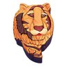 Tiger - Handcrafted Wood Intarsia Puzzle Box - All Natural Exotic Woods with Secret Compartment